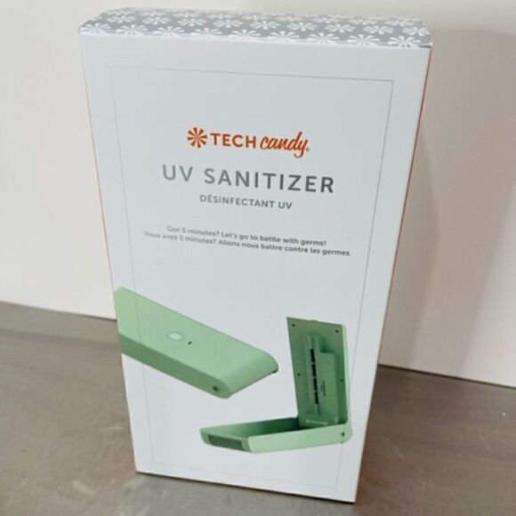 tech candy UV Sanitizer Mint Green Fabfitfun 2021 NEW NIB $60 5 Min. Condition i - Picture 2 of 4